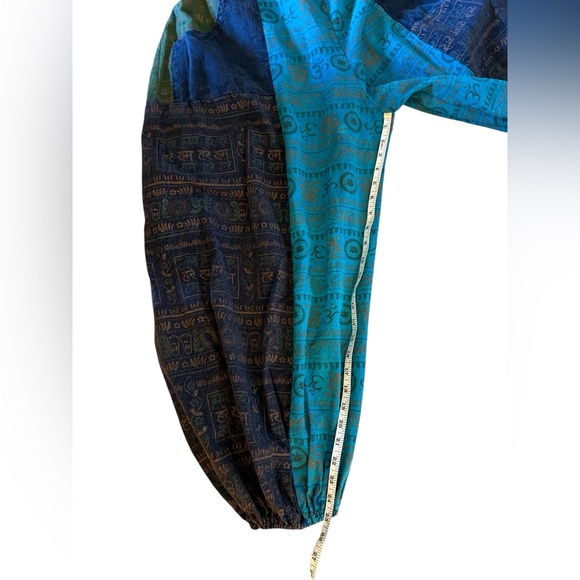 Kathmandu Imports Patchwork Harem Jumpsuit Overalls - Picture 15 of 16